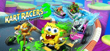 Nickelodeon Kart Racers 3: Slime Speedway box art for Playstation 4